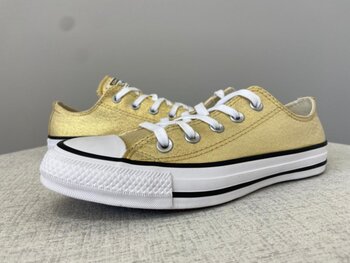 TÊNIS CONVERSE CHUCK TAYLOR ALL STAR OX OURO